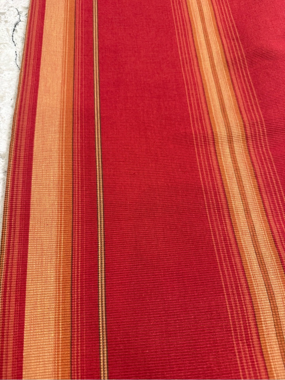Pottery Barn Blackout Curtain Panels Spice Sunset Stripe 96” Length, Set of 2